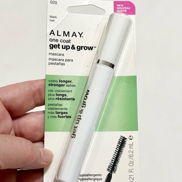 Almay One-Coat Get Up And Grow Mascara - Black - New In Package - Picture 4 of 5